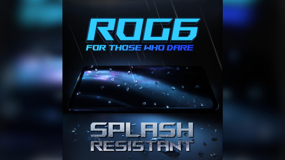 ASUS ROG Phone 6 to be The First IPX4 Gaming Phone